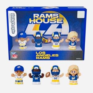 Los Angeles Rams NFL Fisher Price Little People Collector Edition LA